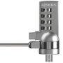 Aisens Cable de Seguridad con Cerradura de Combinación ASLK-D40N01-SL 1.5m Plata
